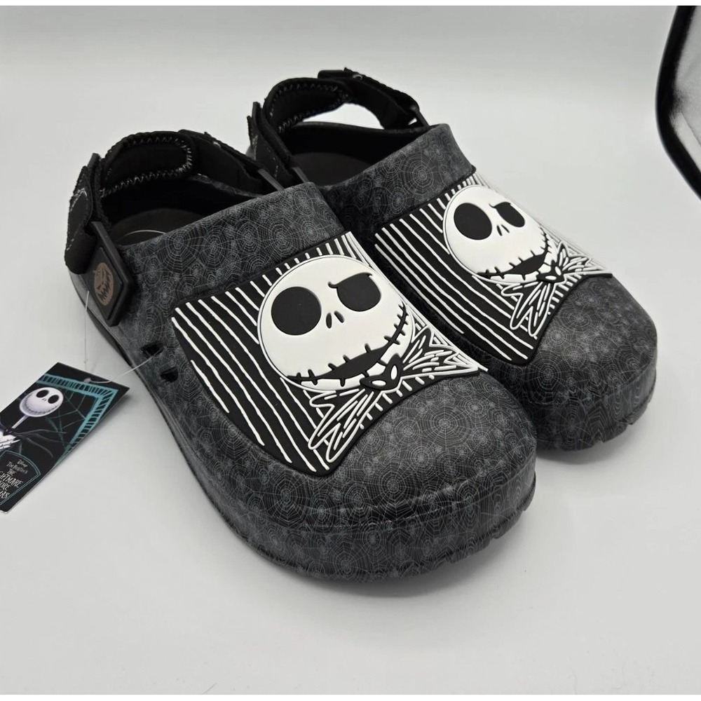 NWT New Disney Nightmare Before Christmas Jack Classic Clog Pumpkin King Men's 8